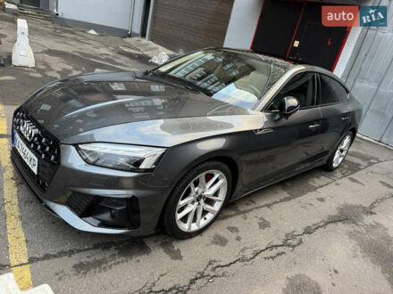 Ауді A5 2023 у Києві на Automoto.ua Сірий Ауді A5, об'ємом двигуна 1.98 л та пробігом 35 тис. км за 58100 $, фото 1 на Automoto.ua