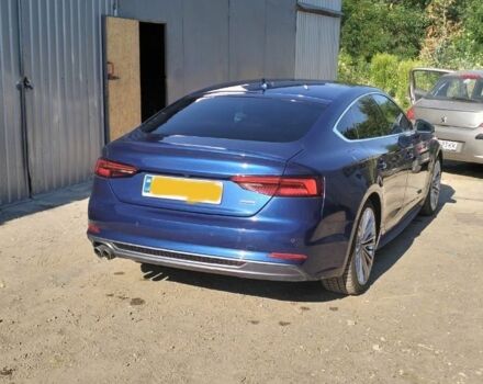 Синій Ауді A5, об'ємом двигуна 2 л та пробігом 53 тис. км за 21500 $, фото 1 на Automoto.ua