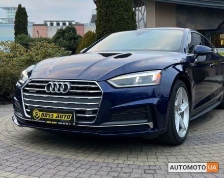 Синий Ауди А5, объемом двигателя 2 л и пробегом 84 тыс. км за 32999 $, фото 2 на Automoto.ua