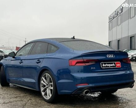 Синий Ауди А5, объемом двигателя 2 л и пробегом 100 тыс. км за 28840 $, фото 4 на Automoto.ua
