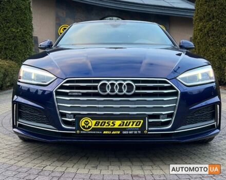 Синий Ауди А5, объемом двигателя 2 л и пробегом 84 тыс. км за 32999 $, фото 1 на Automoto.ua