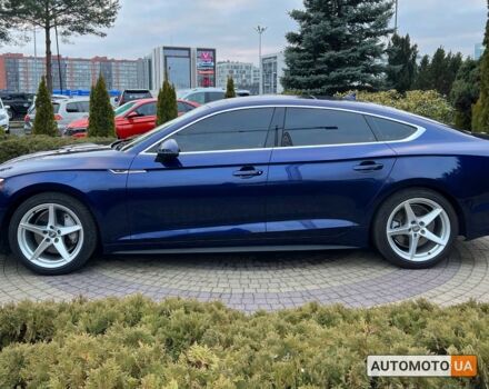 Синий Ауди А5, объемом двигателя 2 л и пробегом 84 тыс. км за 32999 $, фото 3 на Automoto.ua