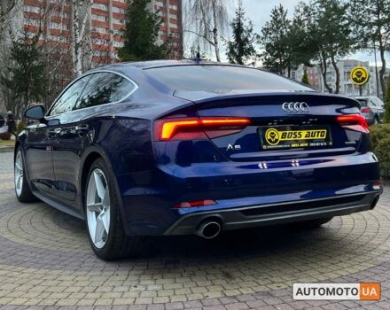 Синий Ауди А5, объемом двигателя 2 л и пробегом 84 тыс. км за 32999 $, фото 4 на Automoto.ua