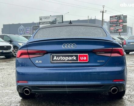 Синий Ауди А5, объемом двигателя 2 л и пробегом 100 тыс. км за 28840 $, фото 5 на Automoto.ua