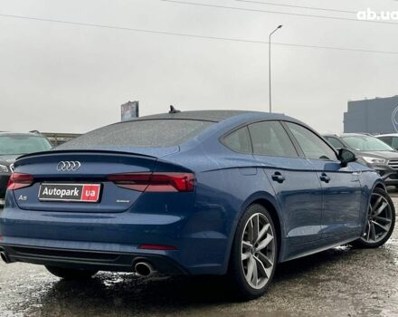 Синий Ауди А5, объемом двигателя 2 л и пробегом 100 тыс. км за 28840 $, фото 6 на Automoto.ua