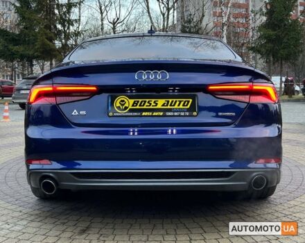 Синий Ауди А5, объемом двигателя 2 л и пробегом 84 тыс. км за 32999 $, фото 5 на Automoto.ua