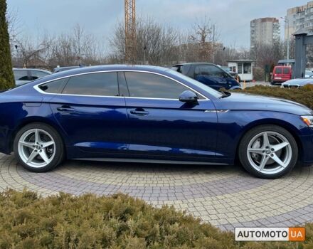 Синий Ауди А5, объемом двигателя 2 л и пробегом 84 тыс. км за 32999 $, фото 7 на Automoto.ua