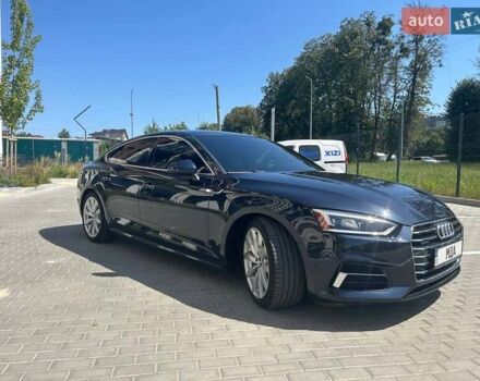 Синий Ауди А5, объемом двигателя 1.98 л и пробегом 61 тыс. км за 26900 $, фото 2 на Automoto.ua