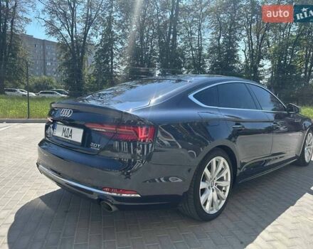 Синий Ауди А5, объемом двигателя 1.98 л и пробегом 61 тыс. км за 26900 $, фото 5 на Automoto.ua