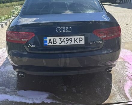 Синий Ауди А5, объемом двигателя 2.7 л и пробегом 2 тыс. км за 10500 $, фото 5 на Automoto.ua