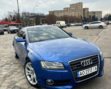 Синий Ауди А5, объемом двигателя 2 л и пробегом 130 тыс. км за 9999 $, фото 1 на Automoto.ua