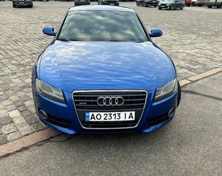 Синий Ауди А5, объемом двигателя 2 л и пробегом 130 тыс. км за 9999 $, фото 2 на Automoto.ua