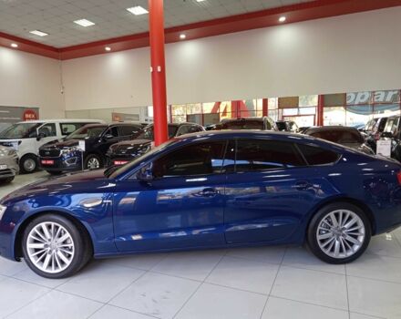 Синий Ауди А5, объемом двигателя 2 л и пробегом 164 тыс. км за 9200 $, фото 2 на Automoto.ua