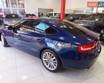 Синий Ауди А5, объемом двигателя 1.98 л и пробегом 164 тыс. км за 9200 $, фото 5 на Automoto.ua