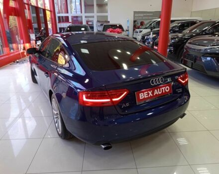 Синий Ауди А5, объемом двигателя 2 л и пробегом 164 тыс. км за 9200 $, фото 3 на Automoto.ua