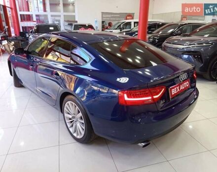 Синий Ауди А5, объемом двигателя 1.98 л и пробегом 164 тыс. км за 9200 $, фото 6 на Automoto.ua