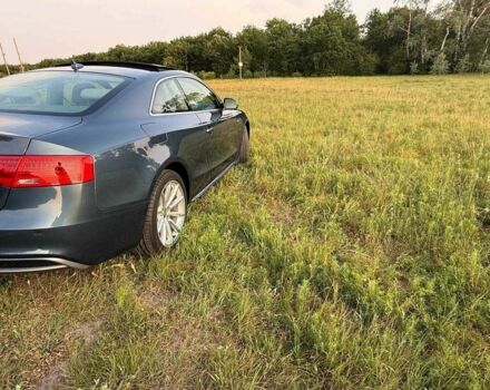 Синий Ауди А5, объемом двигателя 2 л и пробегом 160 тыс. км за 11000 $, фото 3 на Automoto.ua