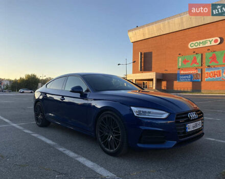 Синий Ауди А5, объемом двигателя 1.97 л и пробегом 70 тыс. км за 29500 $, фото 6 на Automoto.ua