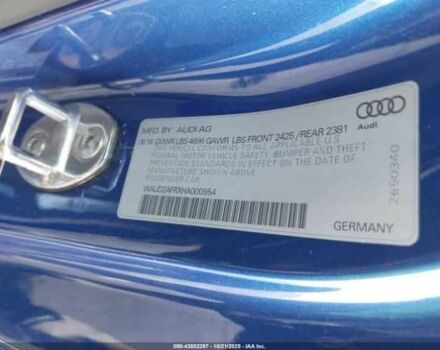 Синий Ауди А5, объемом двигателя 2 л и пробегом 82 тыс. км за 3200 $, фото 8 на Automoto.ua