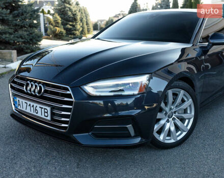 Синий Ауди А5, объемом двигателя 1.98 л и пробегом 83 тыс. км за 22200 $, фото 7 на Automoto.ua