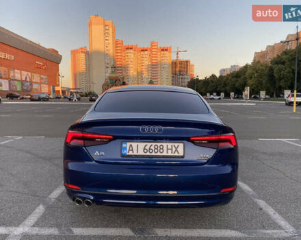 Синий Ауди А5, объемом двигателя 1.97 л и пробегом 70 тыс. км за 29500 $, фото 3 на Automoto.ua