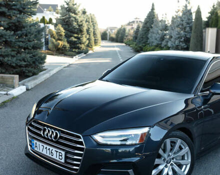 Синий Ауди А5, объемом двигателя 1.98 л и пробегом 83 тыс. км за 22200 $, фото 5 на Automoto.ua