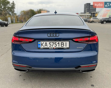 Синий Ауди А5, объемом двигателя 1.98 л и пробегом 112 тыс. км за 23999 $, фото 2 на Automoto.ua