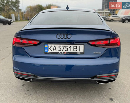 Синий Ауди А5, объемом двигателя 1.98 л и пробегом 112 тыс. км за 23999 $, фото 3 на Automoto.ua
