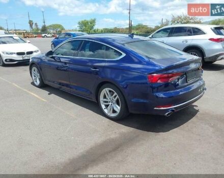 Синий Ауди А5, объемом двигателя 2 л и пробегом 63 тыс. км за 8500 $, фото 1 на Automoto.ua