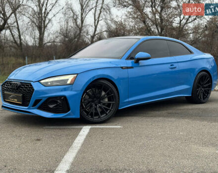 Синій Ауді A5, об'ємом двигуна 2 л та пробігом 59 тис. км за 32500 $, фото 2 на Automoto.ua