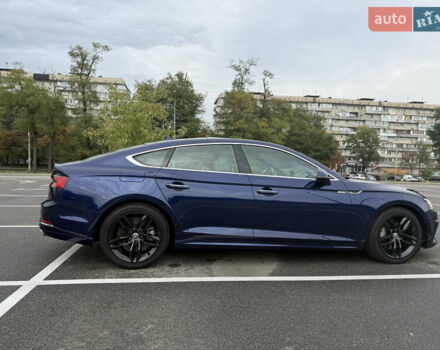 Синій Ауді A5, об'ємом двигуна 2 л та пробігом 172 тис. км за 23790 $, фото 3 на Automoto.ua