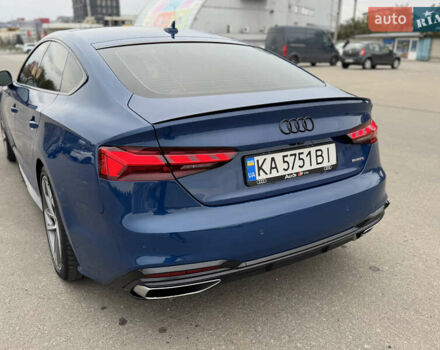 Синий Ауди А5, объемом двигателя 1.98 л и пробегом 112 тыс. км за 23999 $, фото 9 на Automoto.ua