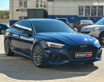 Синий Ауди А5, объемом двигателя 2 л и пробегом 78 тыс. км за 28940 $, фото 2 на Automoto.ua