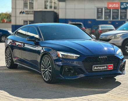 Синий Ауди А5, объемом двигателя 2 л и пробегом 78 тыс. км за 28990 $, фото 2 на Automoto.ua