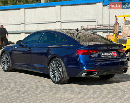 Синий Ауди А5, объемом двигателя 2 л и пробегом 78 тыс. км за 28990 $, фото 5 на Automoto.ua