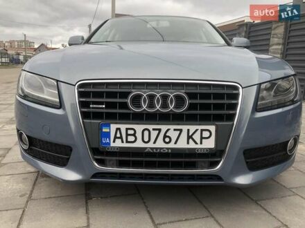 Ауди А5 2009 в Петропавлівська Борщагівка на Automoto.ua Синий Ауди А5, объемом двигателя 1.98 л и пробегом 205 тыс. км за 10900 $, фото 1 на Automoto.ua