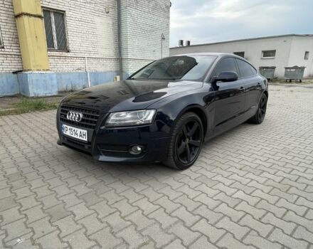 Синій Ауді A5, об'ємом двигуна 2 л та пробігом 147 тис. км за 9500 $, фото 1 на Automoto.ua