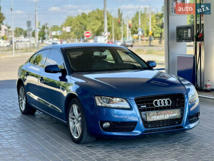 Ауді A5 2010 у Миколаєві на Automoto.ua Синій Ауді A5, об'ємом двигуна 1.98 л та пробігом 217 тис. км за 11299 $, фото 1 на Automoto.ua