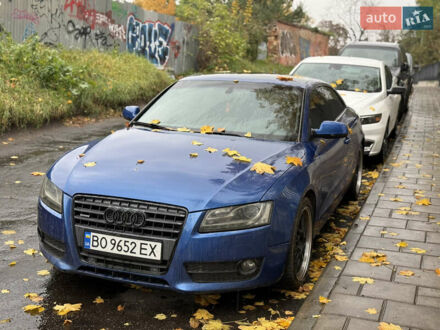 Синий Ауди А5, объемом двигателя 1.98 л и пробегом 264 тыс. км за 11500 $, фото 1 на Automoto.ua