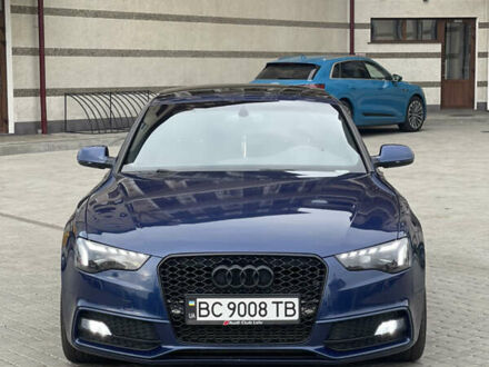 Синий Ауди А5, объемом двигателя 1.98 л и пробегом 97 тыс. км за 14799 $, фото 1 на Automoto.ua