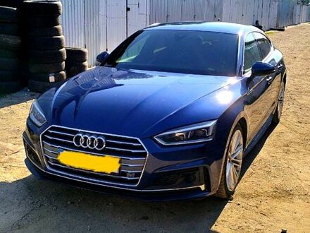 Синій Ауді A5, об'ємом двигуна 2 л та пробігом 53 тис. км за 21500 $, фото 1 на Automoto.ua