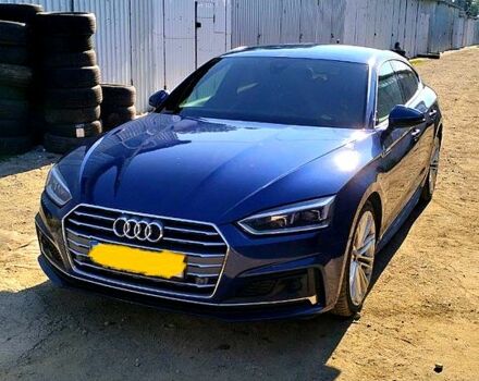 Синий Ауди А5, объемом двигателя 2 л и пробегом 53 тыс. км за 21500 $, фото 1 на Automoto.ua