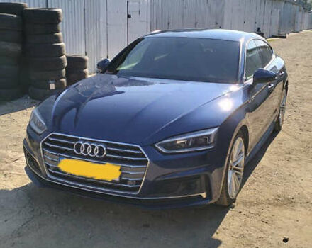 Синий Ауди А5, объемом двигателя 1.97 л и пробегом 53 тыс. км за 21500 $, фото 1 на Automoto.ua