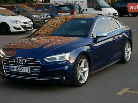 Синий Ауди А5, объемом двигателя 1.98 л и пробегом 78 тыс. км за 27800 $, фото 1 на Automoto.ua
