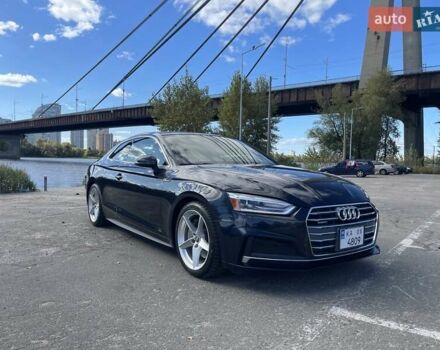 Ауди А5 2017 в Киеве на Automoto.ua Синий Ауди А5, объемом двигателя 1.98 л и пробегом 64 тыс. км за 24390 $, фото 1 на Automoto.ua