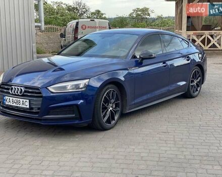 Синий Ауди А5, объемом двигателя 2 л и пробегом 87 тыс. км за 32000 $, фото 1 на Automoto.ua