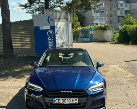 Синий Ауди А5, объемом двигателя 1.98 л и пробегом 90 тыс. км за 18100 $, фото 1 на Automoto.ua