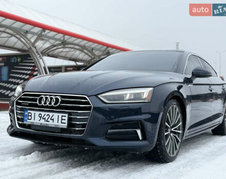 Синий Ауди А5, объемом двигателя 1.98 л и пробегом 89 тыс. км за 25500 $, фото 1 на Automoto.ua