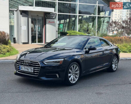 Синий Ауди А5, объемом двигателя 2 л и пробегом 79 тыс. км за 20499 $, фото 1 на Automoto.ua
