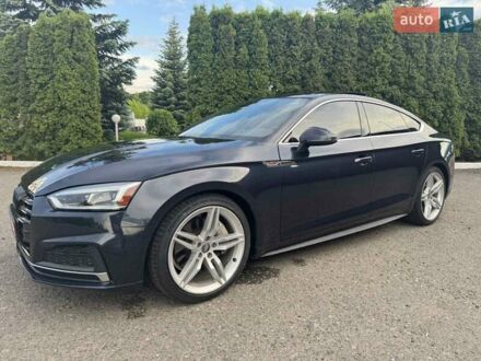 Ауди А5 2017 в Киеве на Automoto.ua Синий Ауди А5, объемом двигателя 2 л и пробегом 119 тыс. км за 22900 $, фото 1 на Automoto.ua